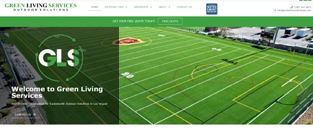 Custom website design project example by Starfire Web Design in Las Vegas