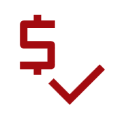 Website pricing and cost evaluation icon