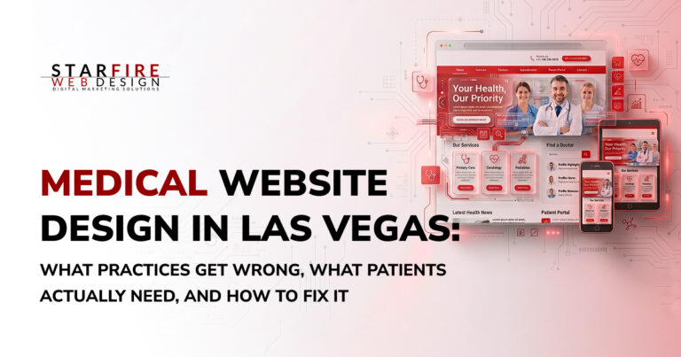 Medical website design